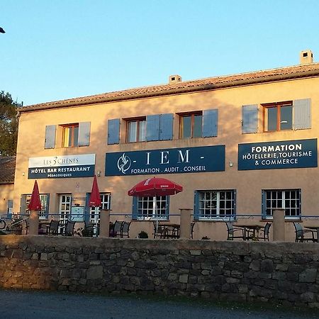 Hotel Restaurant Les 3 Chenes Fréjus Exterior foto
