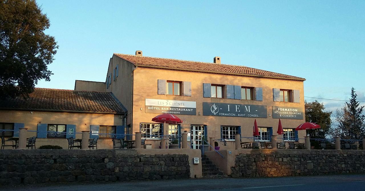 Hotel Restaurant Les 3 Chenes Fréjus Exterior foto